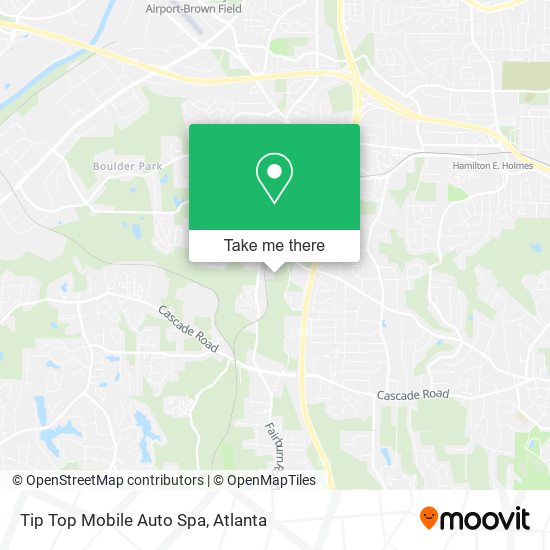 Mapa de Tip Top Mobile Auto Spa