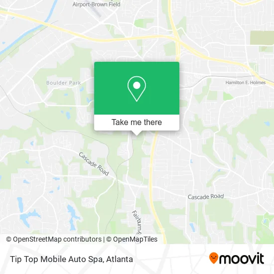Tip Top Mobile Auto Spa map
