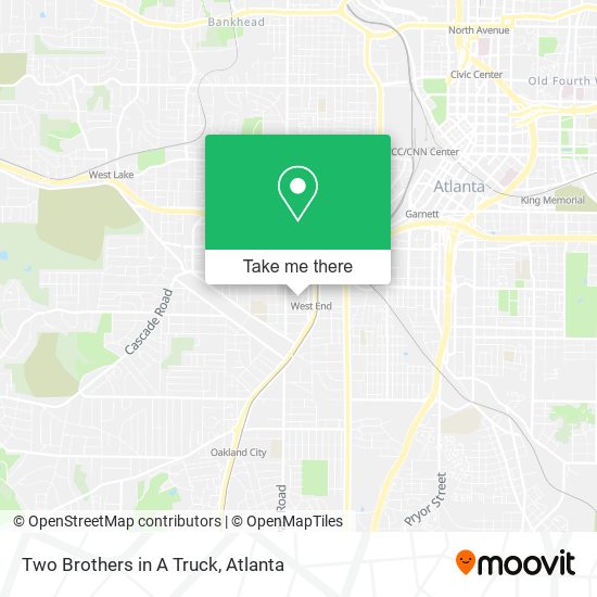 Two Brothers in A Truck map