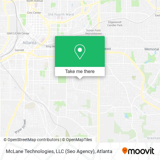 Mapa de McLane Technologies, LLC (Seo Agency)