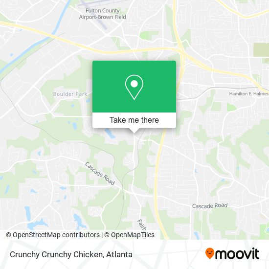 Crunchy Crunchy Chicken map