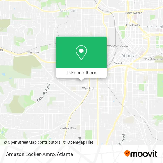 Amazon Locker-Amro map