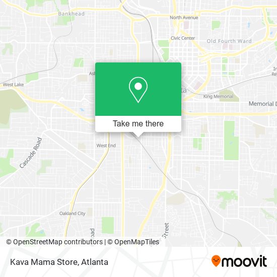 Kava Mama Store map