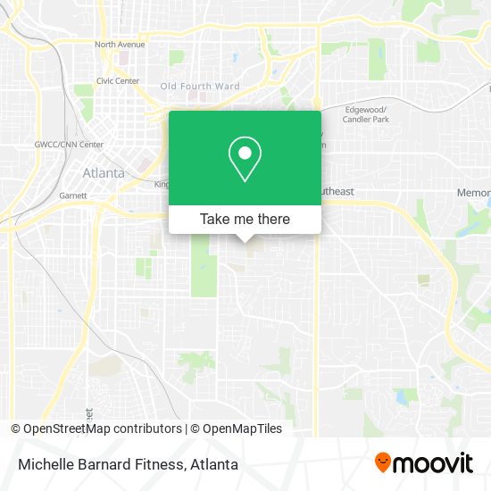 Mapa de Michelle Barnard Fitness