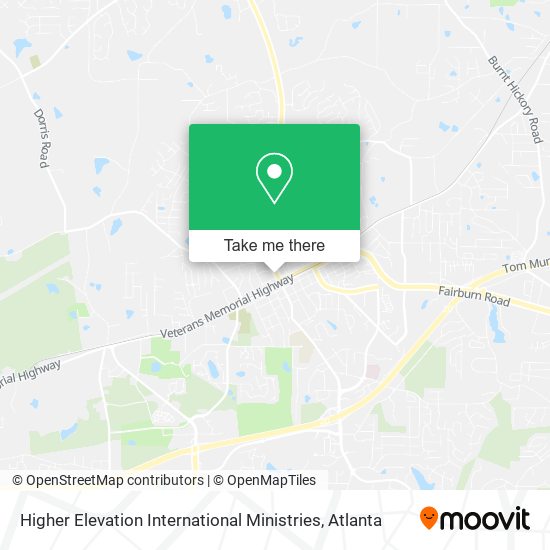 Mapa de Higher Elevation International Ministries