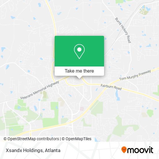 Xsandx Holdings map