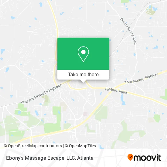 Ebony's Massage Escape, LLC map