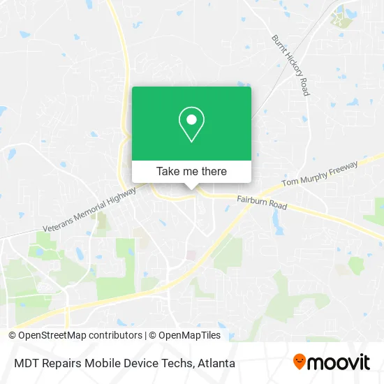 MDT Repairs Mobile Device Techs map