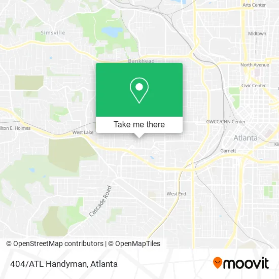 404/ATL Handyman map