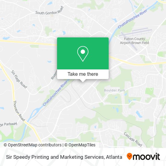 Sir Speedy Printing and Marketing Services map