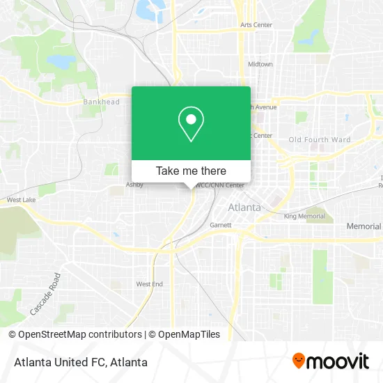 Mapa de Atlanta United FC
