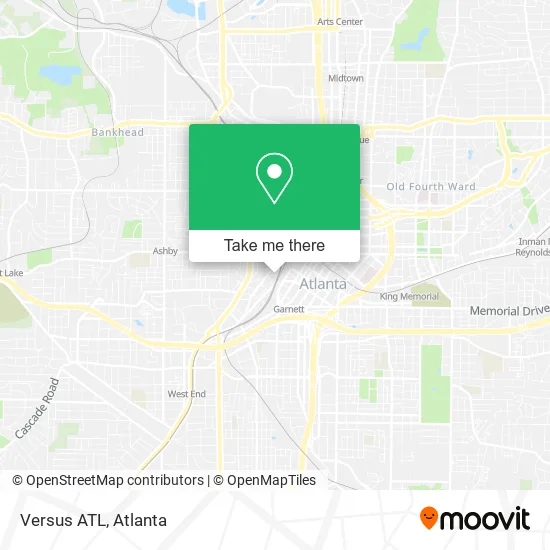 Mapa de Versus ATL
