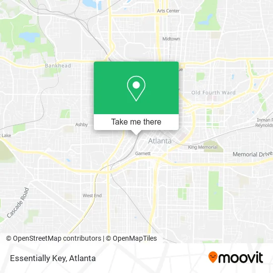 Mapa de Essentially Key