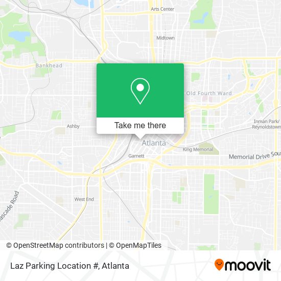 Laz Parking Location # map