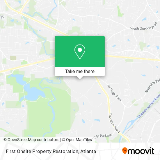 First Onsite Property Restoration map