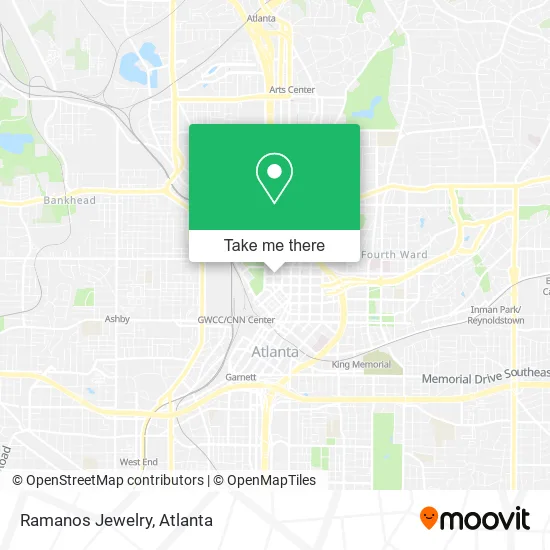 Ramanos Jewelry map