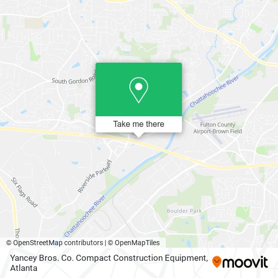 Mapa de Yancey Bros. Co. Compact Construction Equipment