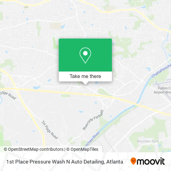 1st Place Pressure Wash N Auto Detailing map