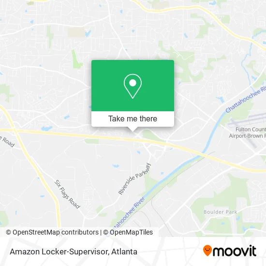 Amazon Locker-Supervisor map