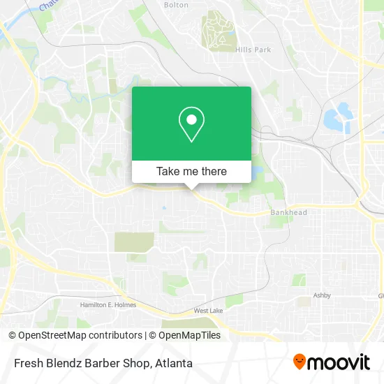 Mapa de Fresh Blendz Barber Shop