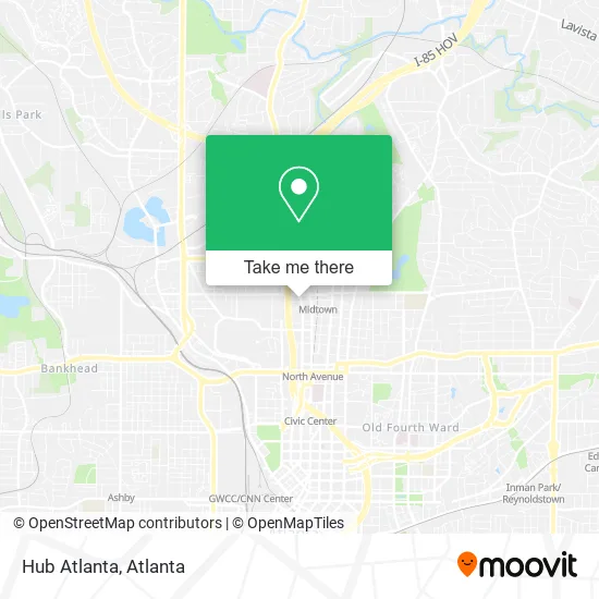 Hub Atlanta map