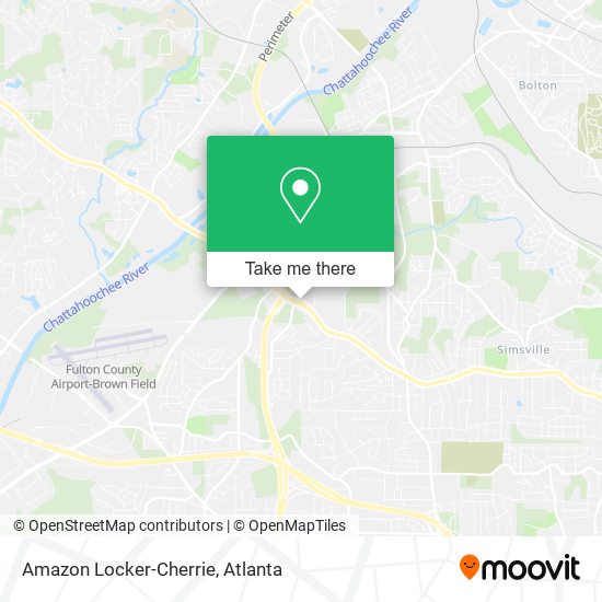 Amazon Locker-Cherrie map