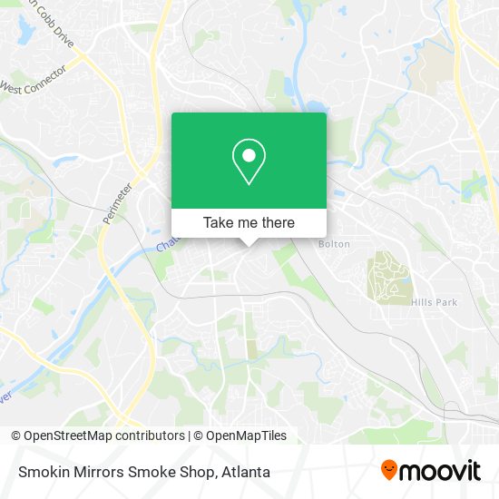 Smokin Mirrors Smoke Shop map