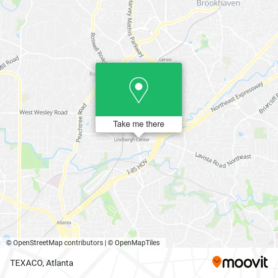 Mapa de TEXACO