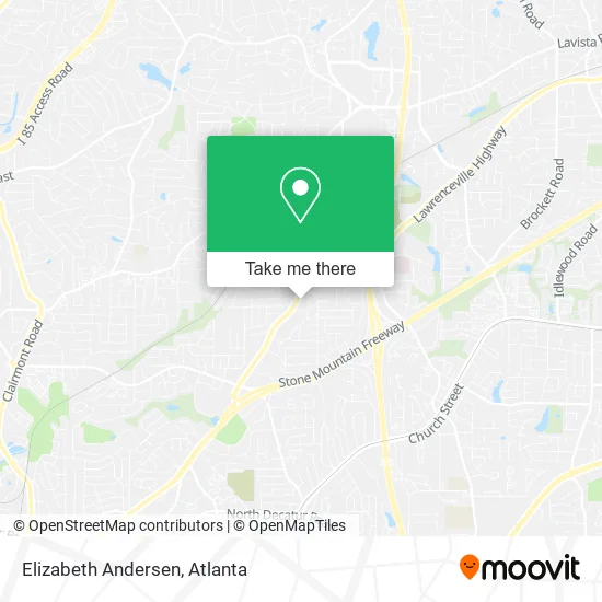 Elizabeth Andersen map