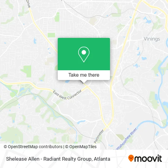 Shelease Allen - Radiant Realty Group map