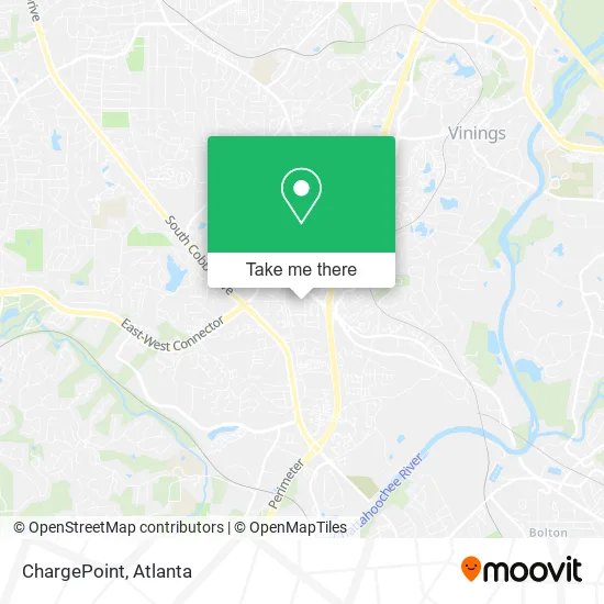 ChargePoint map