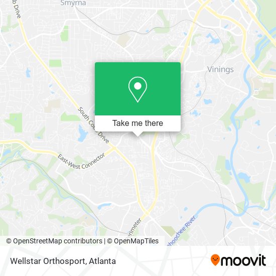 Mapa de Wellstar Orthosport