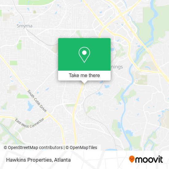 Hawkins Properties map