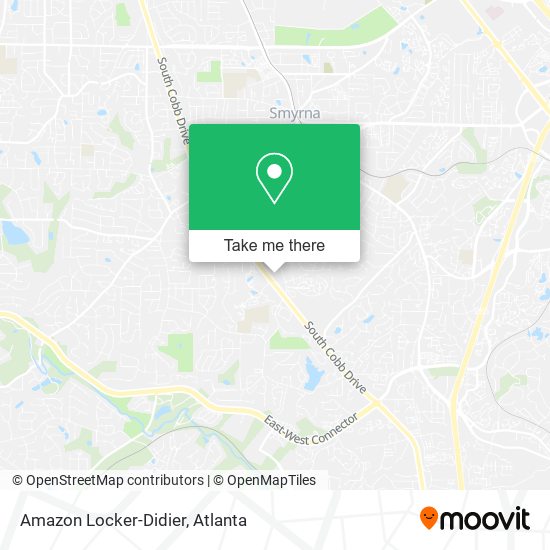 Mapa de Amazon Locker-Didier