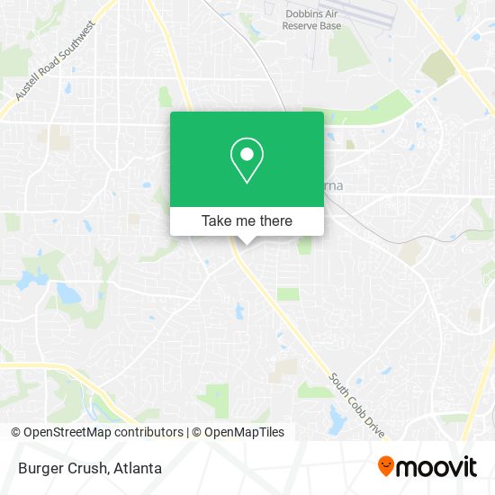 Mapa de Burger Crush