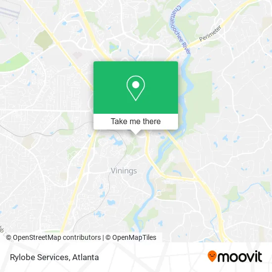 Rylobe Services map