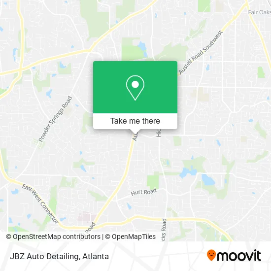 JBZ Auto Detailing map