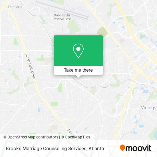 Mapa de Brooks Marriage Counseling Services