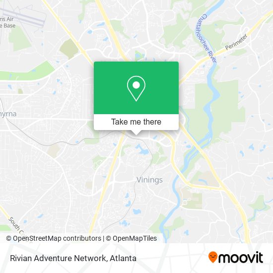 Rivian Adventure Network map