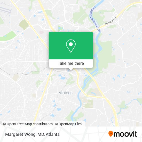 Margaret Wong, MD map