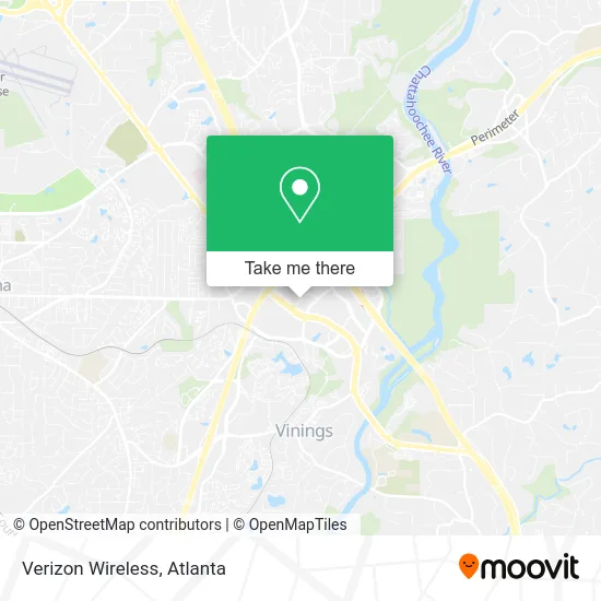 Verizon Wireless map