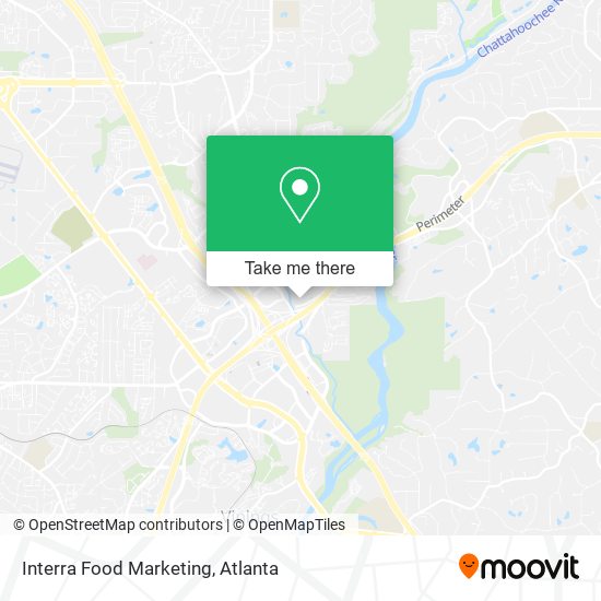Interra Food Marketing map
