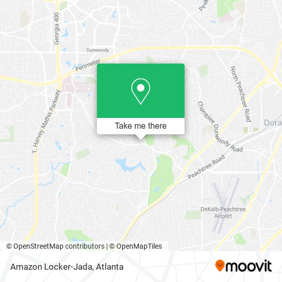 Mapa de Amazon Locker-Jada