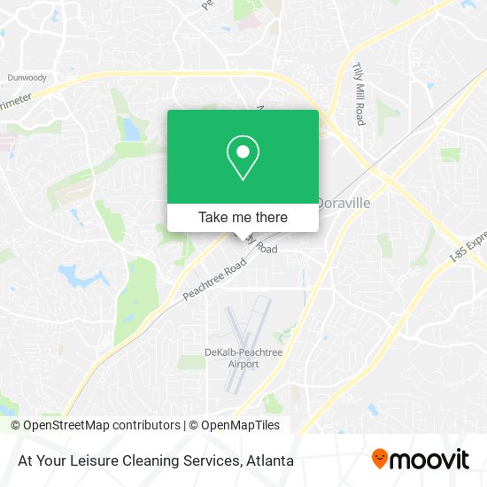 At Your Leisure Cleaning Services map