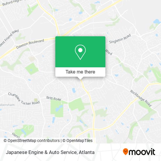 Japanese Engine & Auto Service map