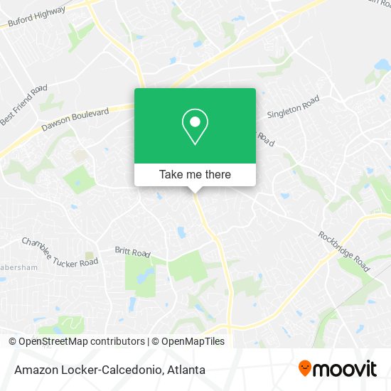 Mapa de Amazon Locker-Calcedonio