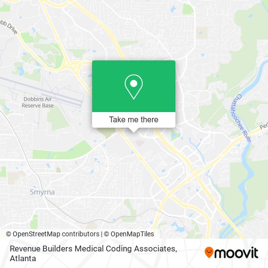 Mapa de Revenue Builders Medical Coding Associates