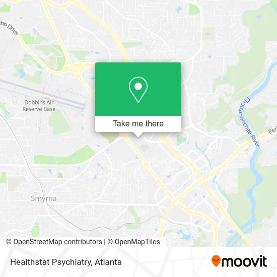 Healthstat Psychiatry map
