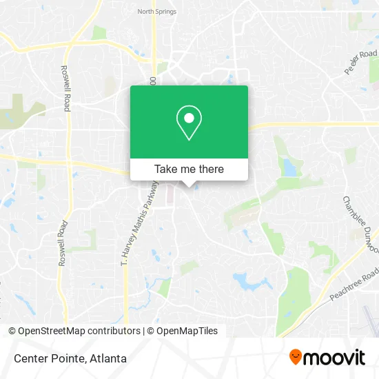 Center Pointe map