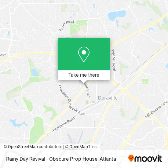 Mapa de Rainy Day Revival - Obscure Prop House
